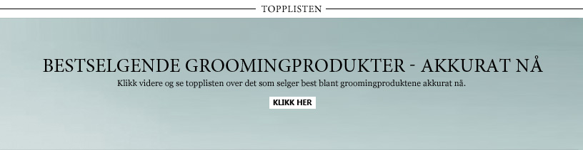 Bestselgende groomingprodukter